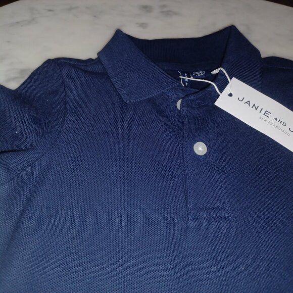 Janie and Jack Baby Polo Shirt 6-12 Months NWT - Picture 2 of 3